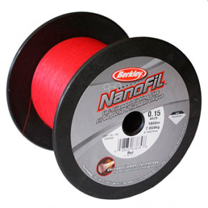 Berkley Nanofil Lo-Vis Red, 1800m