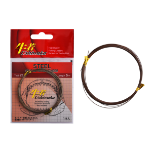 Поводковый материал Ushiwaka Steel Single Wire Leader