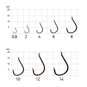 Крючки Saikyo KH-10003 Tanago Ring