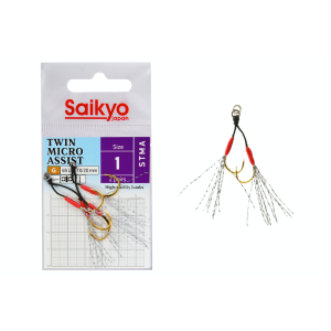 Крючки Saikyo Twin Micro Assist STMA