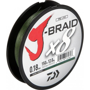 Шнур Daiwa J-Braid X8, 150 m