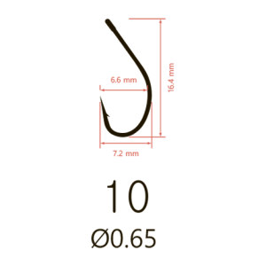 Крючки Saikyo KH-10014 Maruseigo Ring