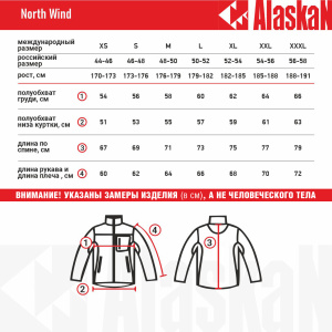Куртка флисовая Alaskan North Wind
