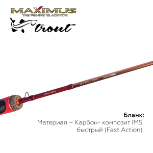 Зимняя удочка Maximus Long Hand