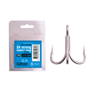 Крючки тройные Saikyo 7056 3X