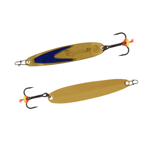 Блесна вертикальная ECOPRO Судачья + синий флекс