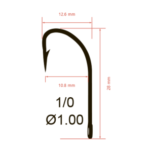 Крючки Saikyo KH-11004 Crystal Ring