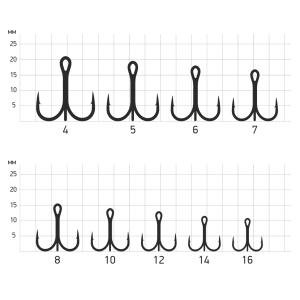 Тройник-капля ECOPRO красный хвост, тип A (Saikyo)