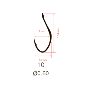 Крючки фидерные Saikyo KH-10092