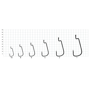 Крючки офсетные Saikyo BS-3324 Offset Hook